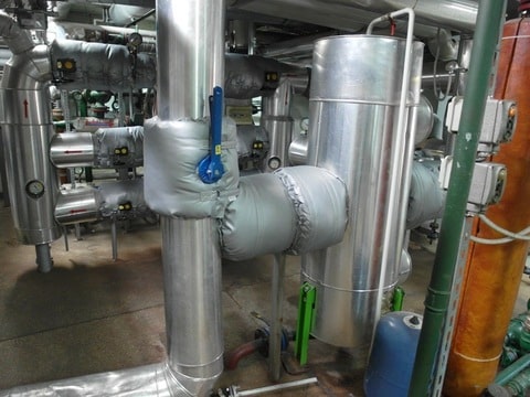 Technological Hot Water Installation Insulation